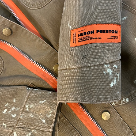 heron preston x carhartt jacket - Picture 4 of 5